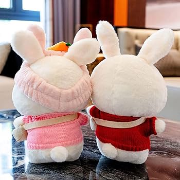 新品&未開封♥作家様♥ハンドメイド♥可愛い♥ウサギのぬいぐるみ うさぎ ぬいぐるみ ウサギ アクセサリーセット キュート販売